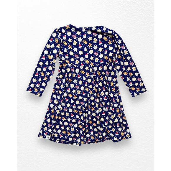 NWT Sweet Bamboo Christmas Cookies Twirl Dress, Size 6 - Picture 2 of 7